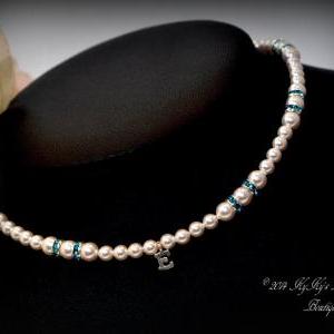 Swarovski Pearl & Crystal Personalized..