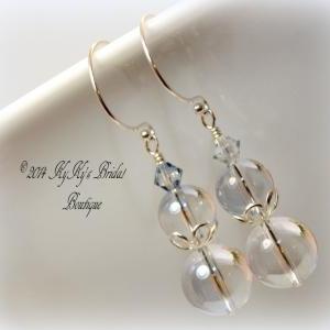 Something Blue Bridal Jewelry Set, Pearl And..