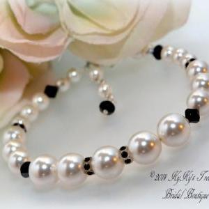 Bridal Bracelet, Pearl Bracelet, Formal Jewelry,..