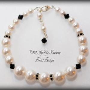 Bridal Bracelet, Pearl Bracelet, Formal Jewelry,..