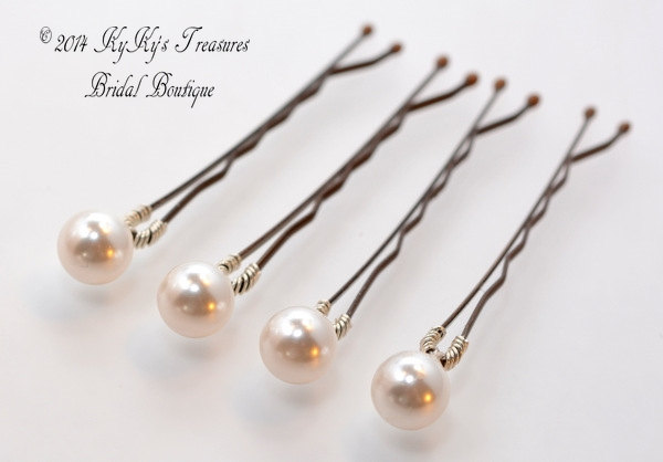 pearl bobby pins weddings